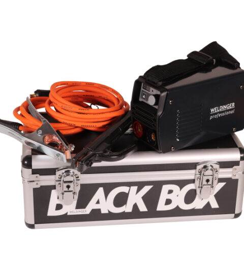 WELDINGER EW 1400 Black Box Pro Elektróda/TIG Hegesztő Inverter 140 A Tokban